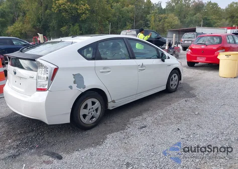 2010 Toyota Prius Iv from USA, damaged, VIN JTDKN3DU7A0096980